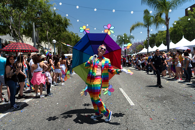 LA Pride in West Hollywood - Parade 2019