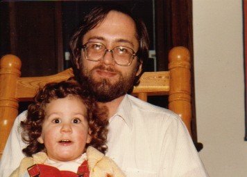 Isabelle and Dad (circa 1979)