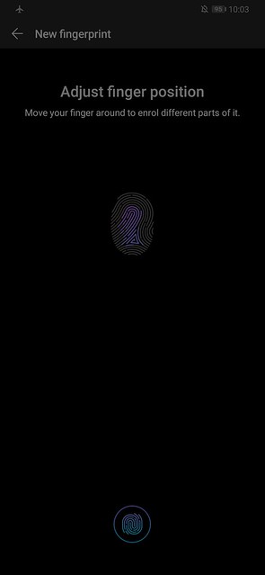 Huawei P30 Pro - Screenshot - Fingerprint ID