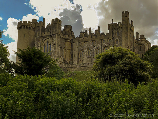 The castle at Arundel.