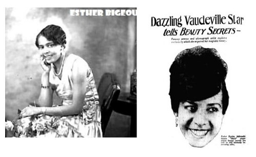 Esther Bigeou the Dazziling Vaudeville Star