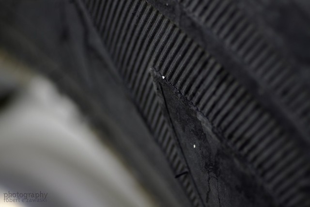 retro tire detail