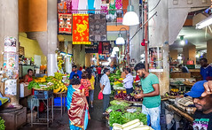 Central Market Port Louis - The part with vegetables, fruits and spices