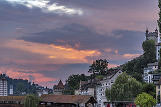Lucerne sunset