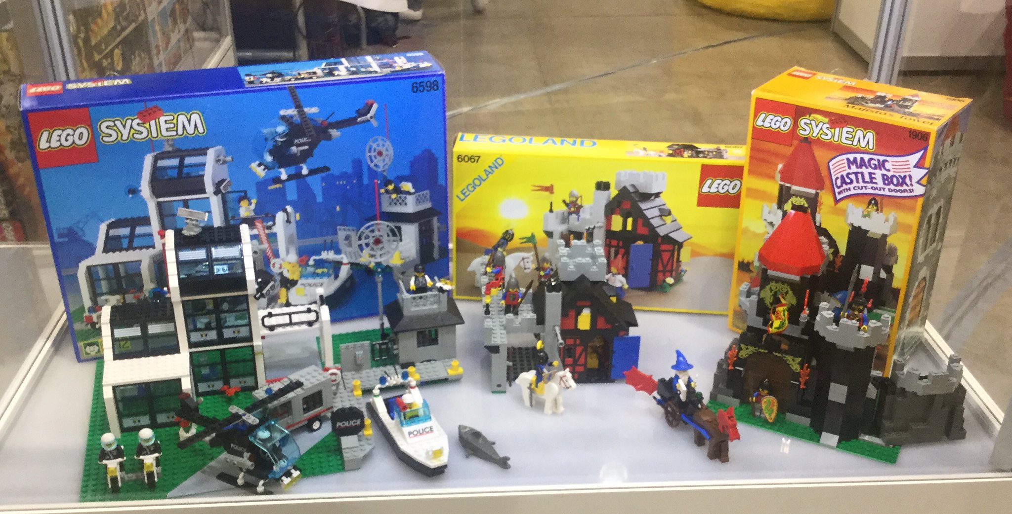 LEGO sets out of the vault at Brickworld Chicago