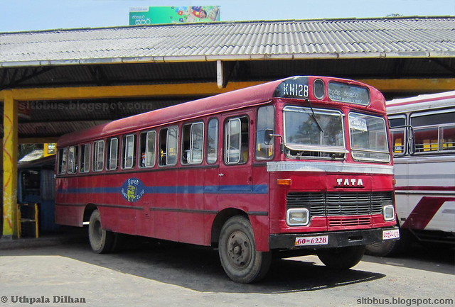 ALLWYN bodied TATA LP 1210/52 bus from SLTB Kandy north depot