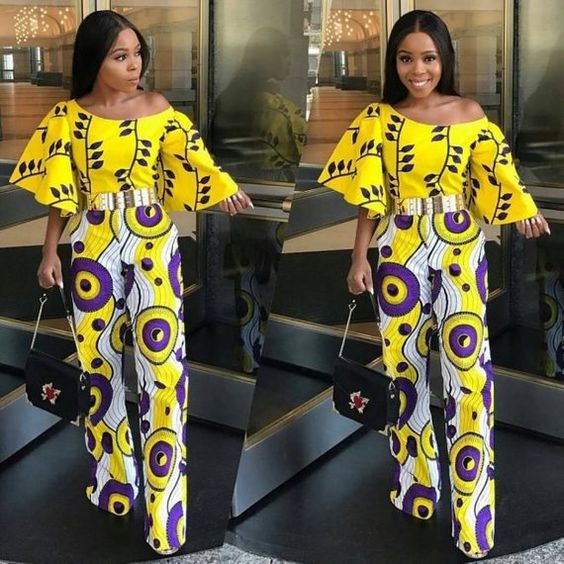 Latest 2019 Beautiful Trendy Ankara Jumpsuits - Hairstyles 2u