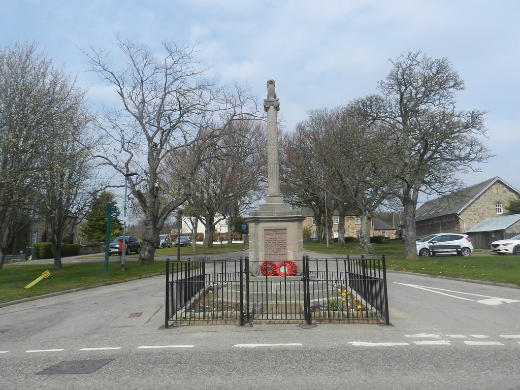 Knockando Parish War Memorial, Archiestown, April 2019