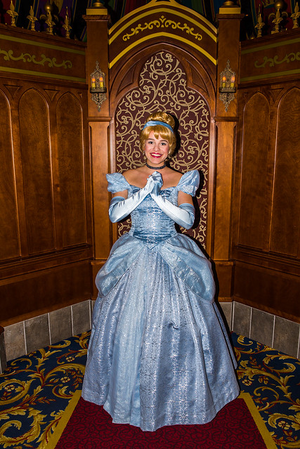 Cinderella at the Royal Hall - Disneyland