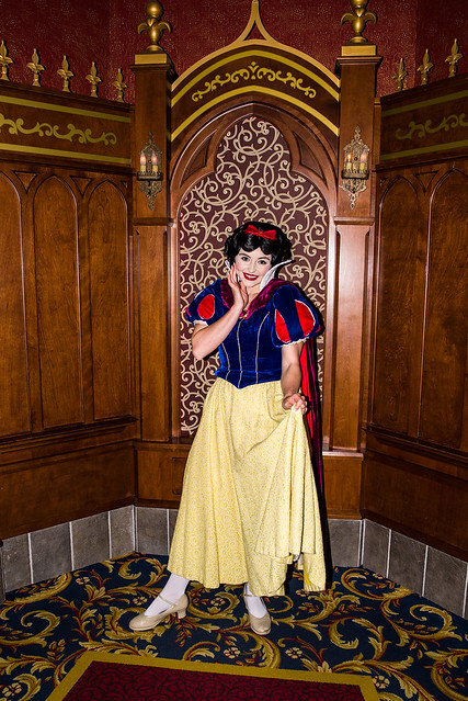 Disney Princesses at the Royal Hall - Disneyland