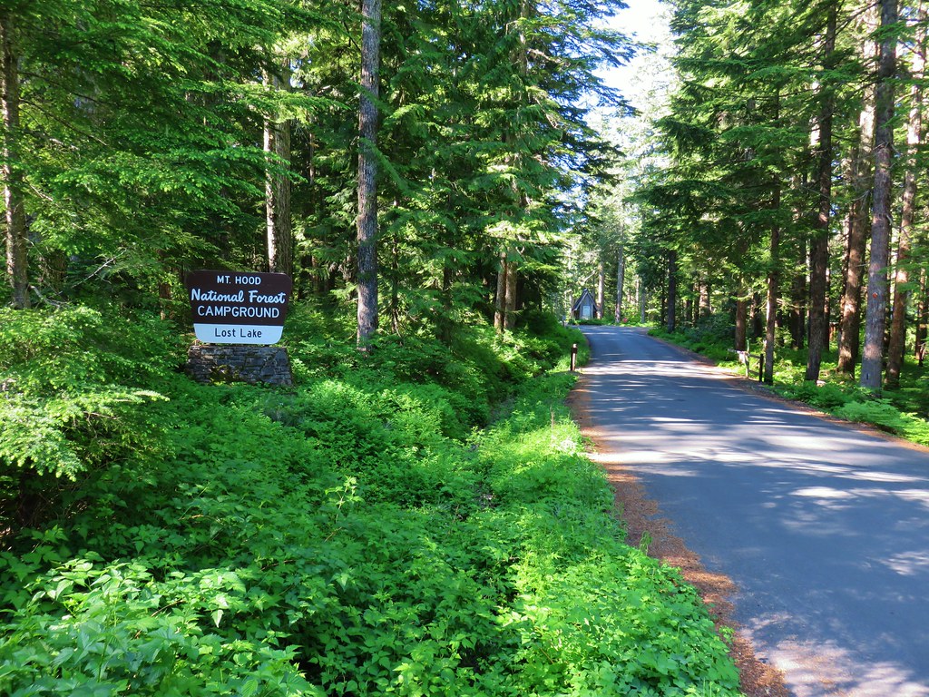 Lost Lake Campground entrance