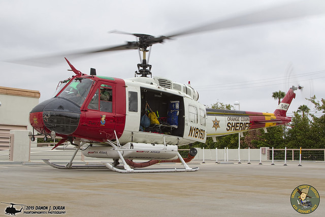 Orange County Sheriff Duke 7 UH-1V Huey N181SD