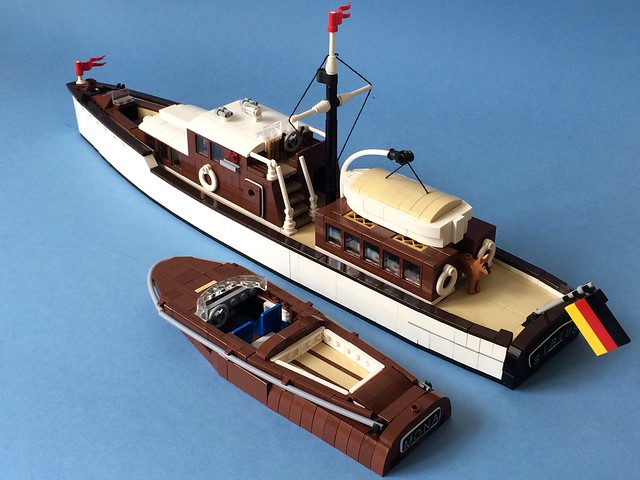 A hull of a of pleasure boats - The Brick Brothers Brick