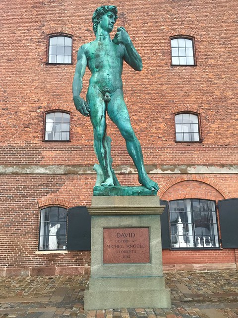 Michelangelo's David in Copenhagen