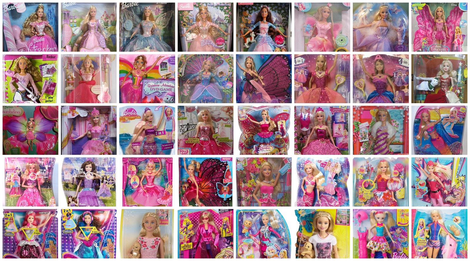 Barbie Movie Dolls Collection June 2019 FINAL Update | Flickr