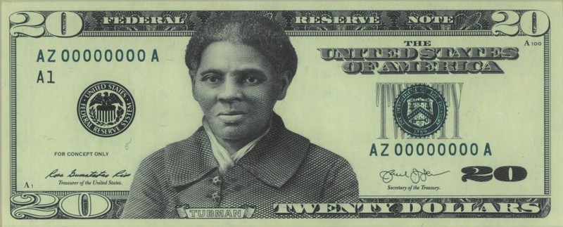 Harriet Tubman Facsimile Design