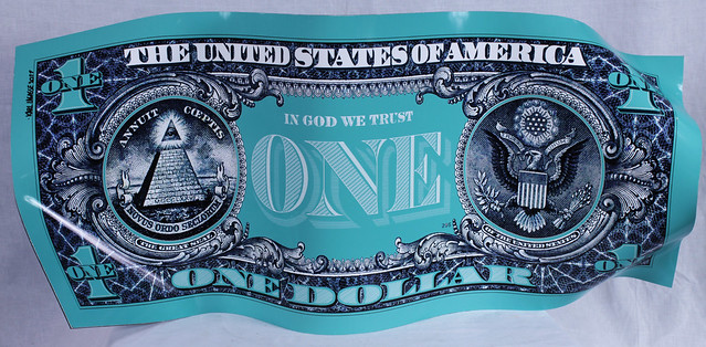 Karl Lagasse One Dollar Turquoise