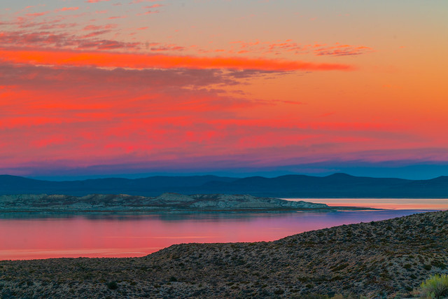 Mono County Mono Lake Brilliant Sunset! Red Orange Yellow Clouds! Eastern Sierra Fall Foliage California Fall Color! North Lake Bishop Creek Clouds! High Sierra Autumn Elliot McGucken Fine Art! Sony A7R II & Sony FE 24-240mm f/3.5-6.3 OSS Lens SEL24240
