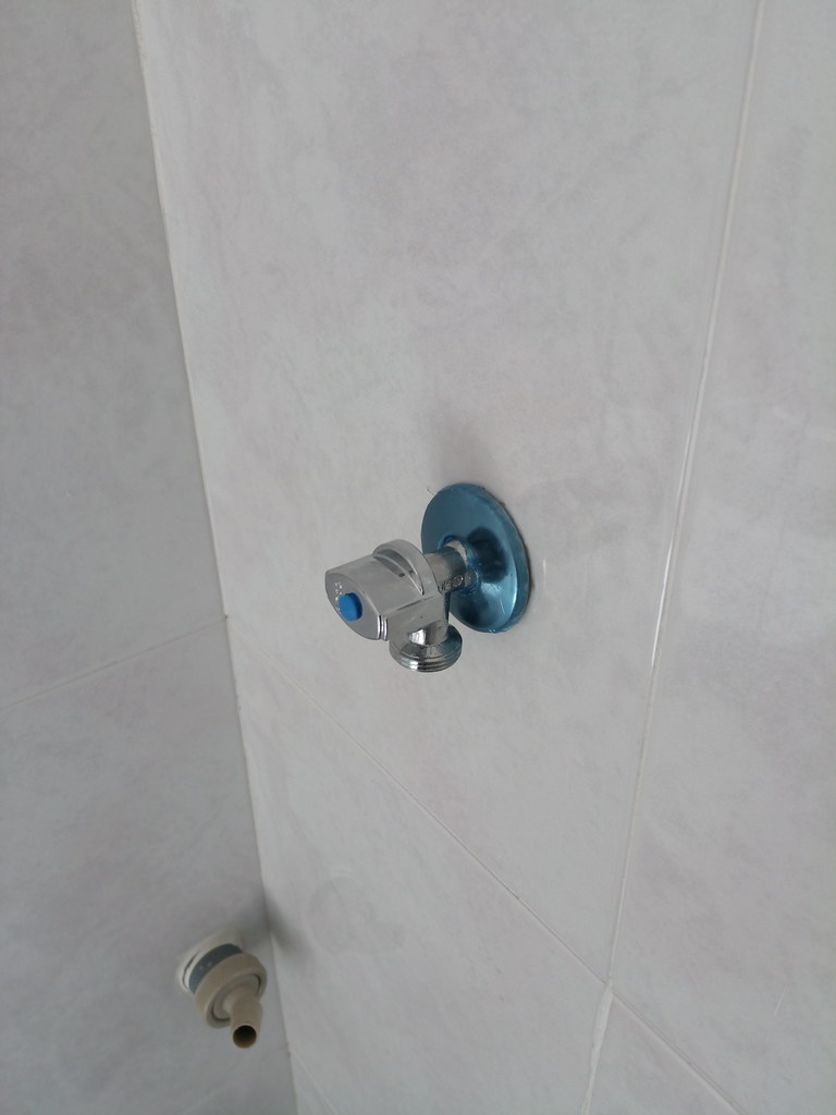 Instalacion toma de agua para lavadora