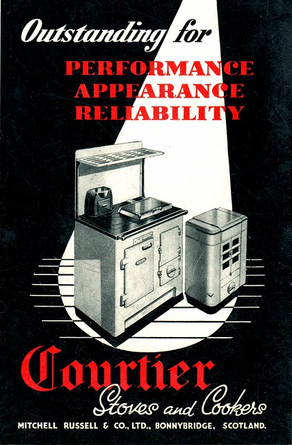 Courtier Cooking and Heating Stoves. Mitchell Russell & Co., Bonnybridge