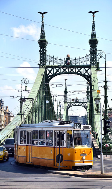 Tram a Budapest