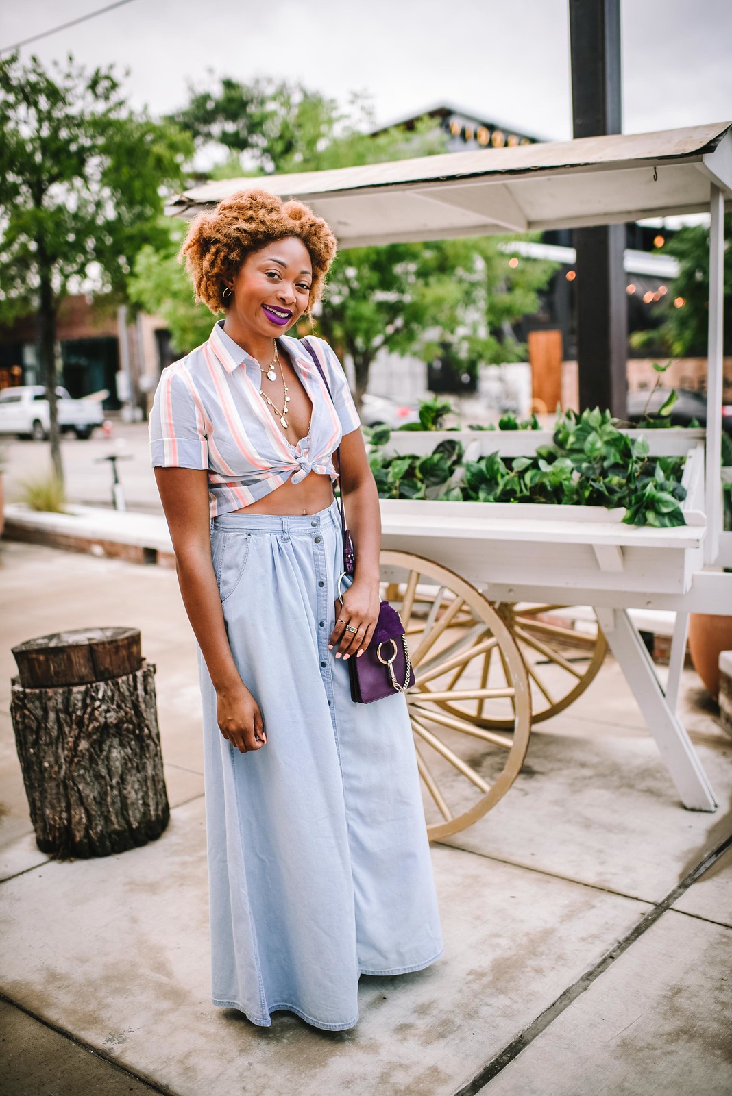 how to style chambray