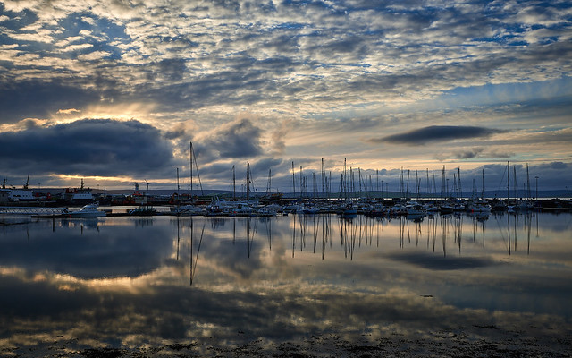 Kirkwall Marina reflections