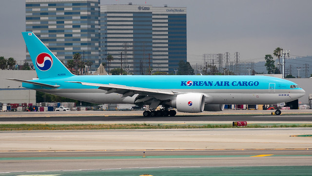 HL8005 Boeing 777 Freighter Korean Air Cargo