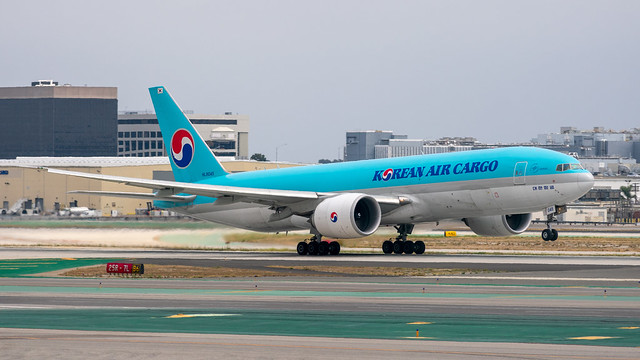 HL8045 Boeing 777 Freighter Korean Air Cargo