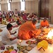 The Ramakrishna Mission, New Delhi, celebrated the Holy Snan Yatra festival with a Special Puja to Bhagavan Sri Ramakrishna on Monday, the 17th June 2019.

Snan Yatra is considered as a sacred day when ceremonial Abhisheka is performed to Lord Jagannatha at Puri Tirtha Kshetra.

About 12 years ago, on this holy day the footprints of Holy Mother Sri Sarada Devi were installed in the shrine at Delhi. In commemoration of that sacred event special puja and homa is performed every year.