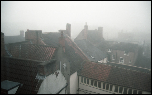 Foggy Roofscape