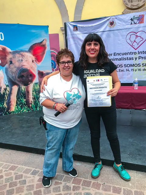 MX- Charla de Igualdad Animal en el Primer encuentro internacional de porteras de animales en Zacatecas