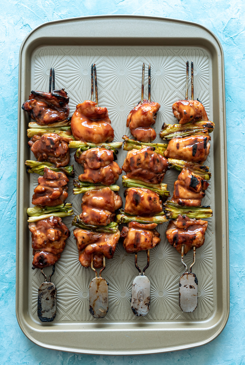 Sweet and Spicy Guava Chicken Skewers www.pineappleandcoconut.com