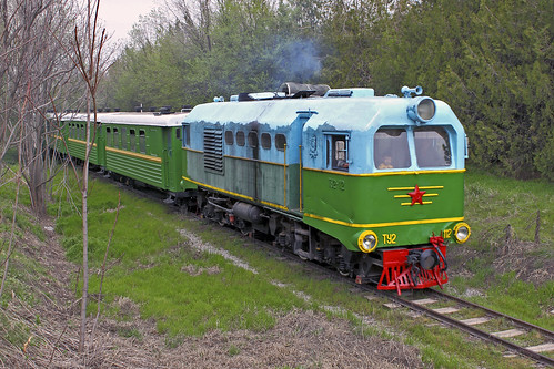 train tu2 112 750mm dendropark diesel overcast