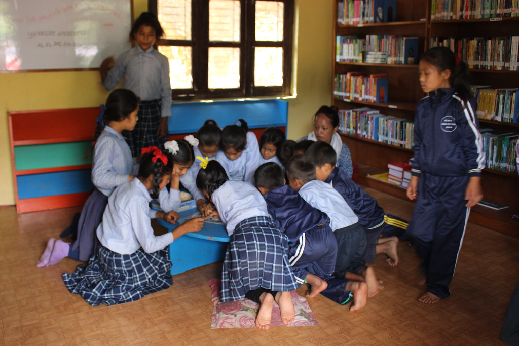 Thu, 07/19/2018 - 22:45 - Sundarawati School Library Students
