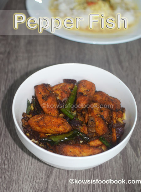 Pepper Fish Fry Recipe