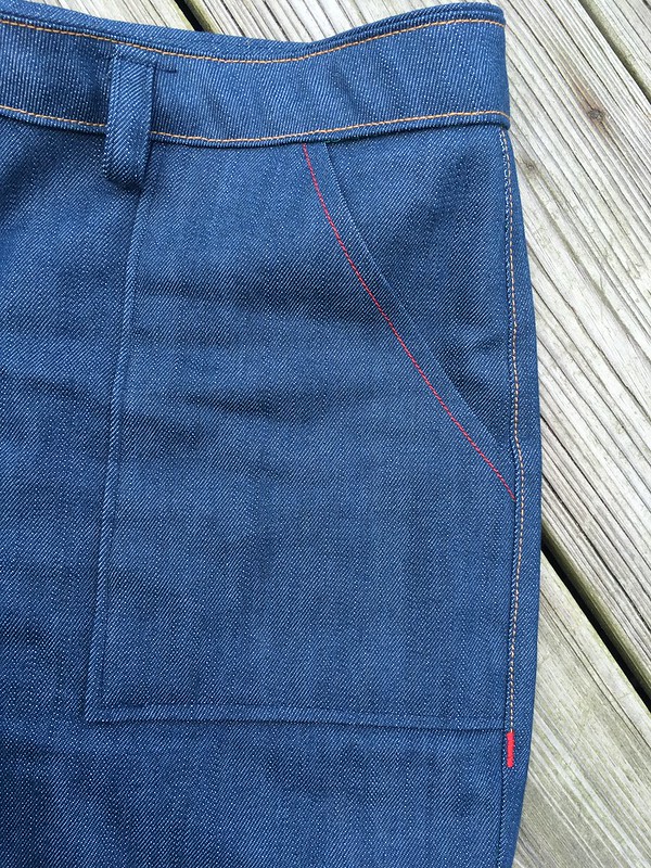 New Jeans!  A Four-Pattern Mashup in Japanese Selvedge Denim