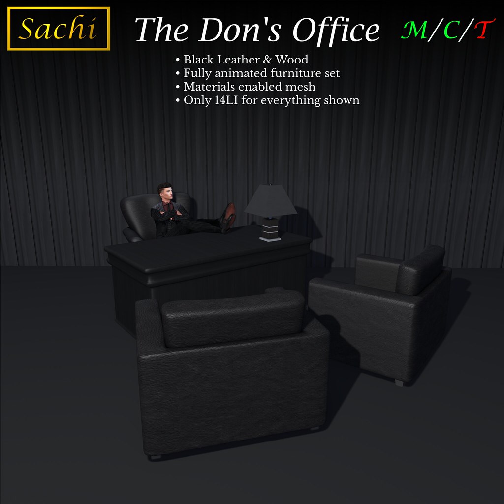 New from Sachi – The Don’s Office