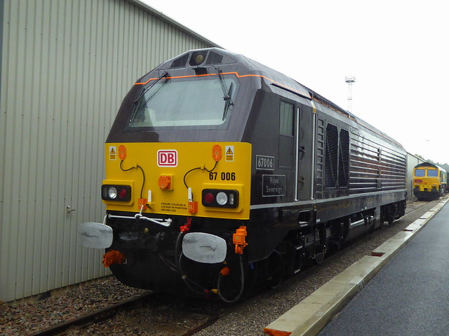 67006 at All Change open day, Crewe diesel depot