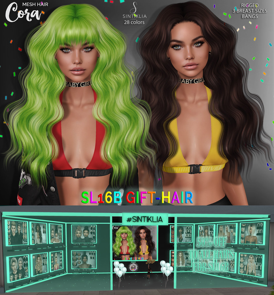 Free gift hair in mainstore