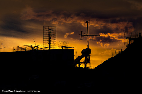 sunset city town athens greece view landscape clouds sky home architecture poetry yellow silhouette silhouettes silence travel visit europe live love life living drms dreaming end ending weather black photography nikon d 7100 d7100 milaiou dimitra hellas see lycabettus hill flickrtravelaward