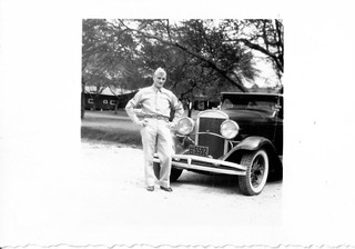 Ralph Schirf with car