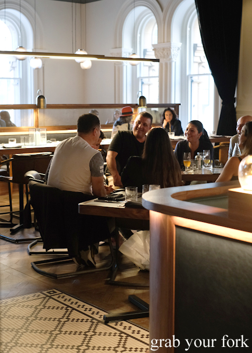 Diners at Esquire Drink and Dine in the QVB, Sydney