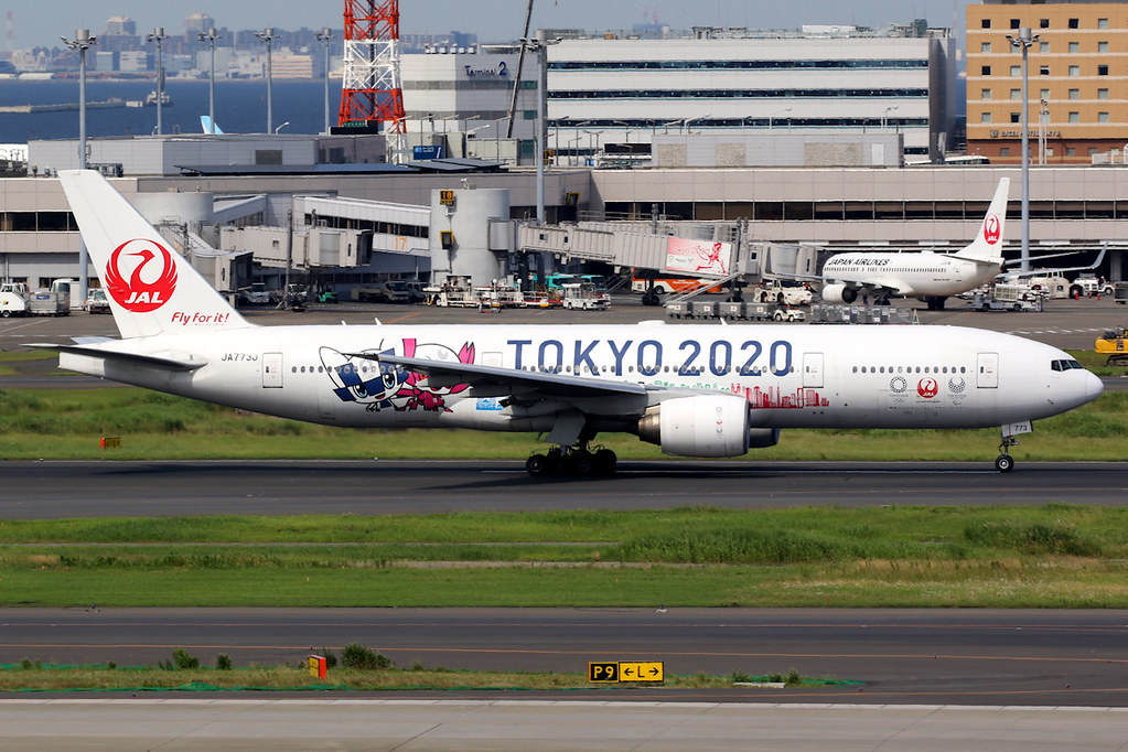 Japan Airlines | Boeing 777-200 | JA773J | Tokyo 2020 live… | Flickr