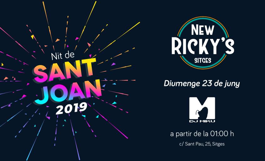 Sant Joan a New Ricky's Sitges 2019