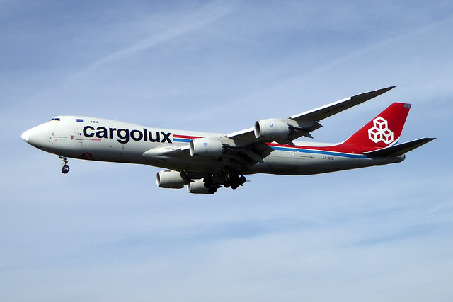 LX-VCD Boeing 747-8R7F/SCD cn 35809 ln 1436 Cargolux Los Angeles 23Feb19
