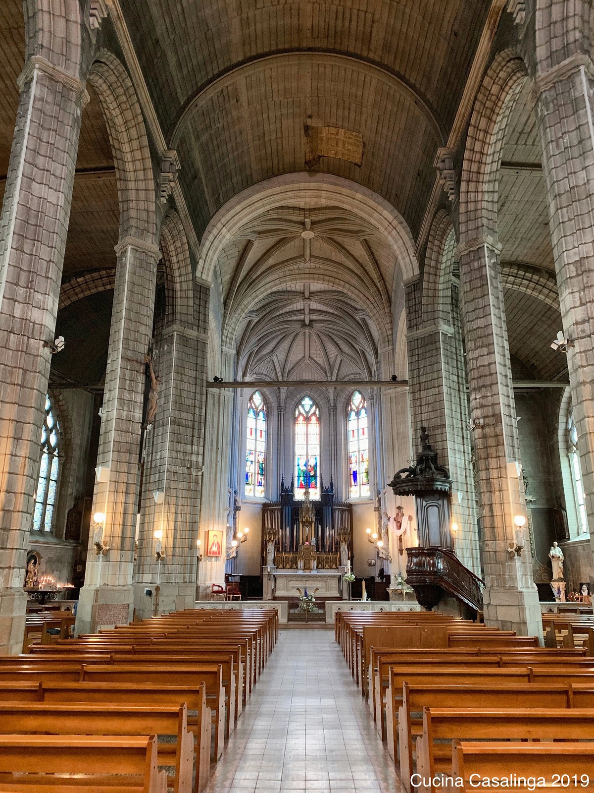 Nantes - Kathedrale innen