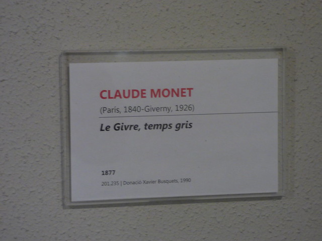 Museum of Montserrat - Le Givre, temps gris by Claude Monet