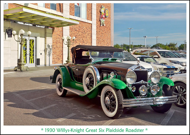 1930 Willys-Knight Great Six Plaidside Roadster