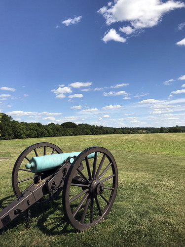 monocacy national battlefield american civil war cannon maryland
